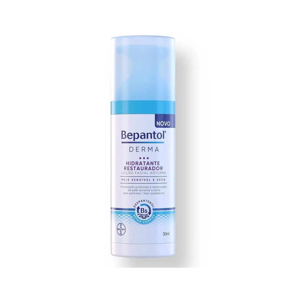 Creme Hidratante Facial Noturno Bepantol Derma Restaurador Pele Seca Sensivel Regenerador Creme Hidratante Facial Noturno Bepantol Derma Restaurador Pele Seca Sensivel Regenerador