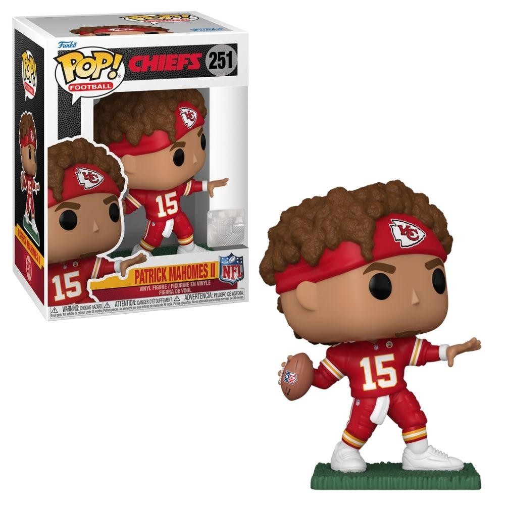 Boneco Funko Pop! NFL – Chiefs – Patrick Mahomes II Boneco Funko Pop! NFL – Chiefs – Patrick Mahomes II