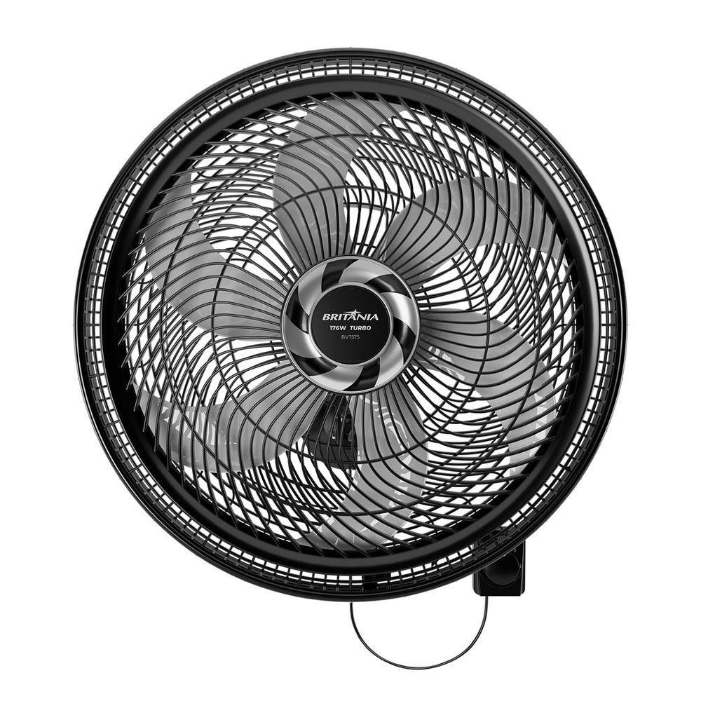 Ventilador De Parede Britânia Maxx Force 176W BVT575 220V Ventilador De Parede Britânia Maxx Force 176W BVT575 220V
