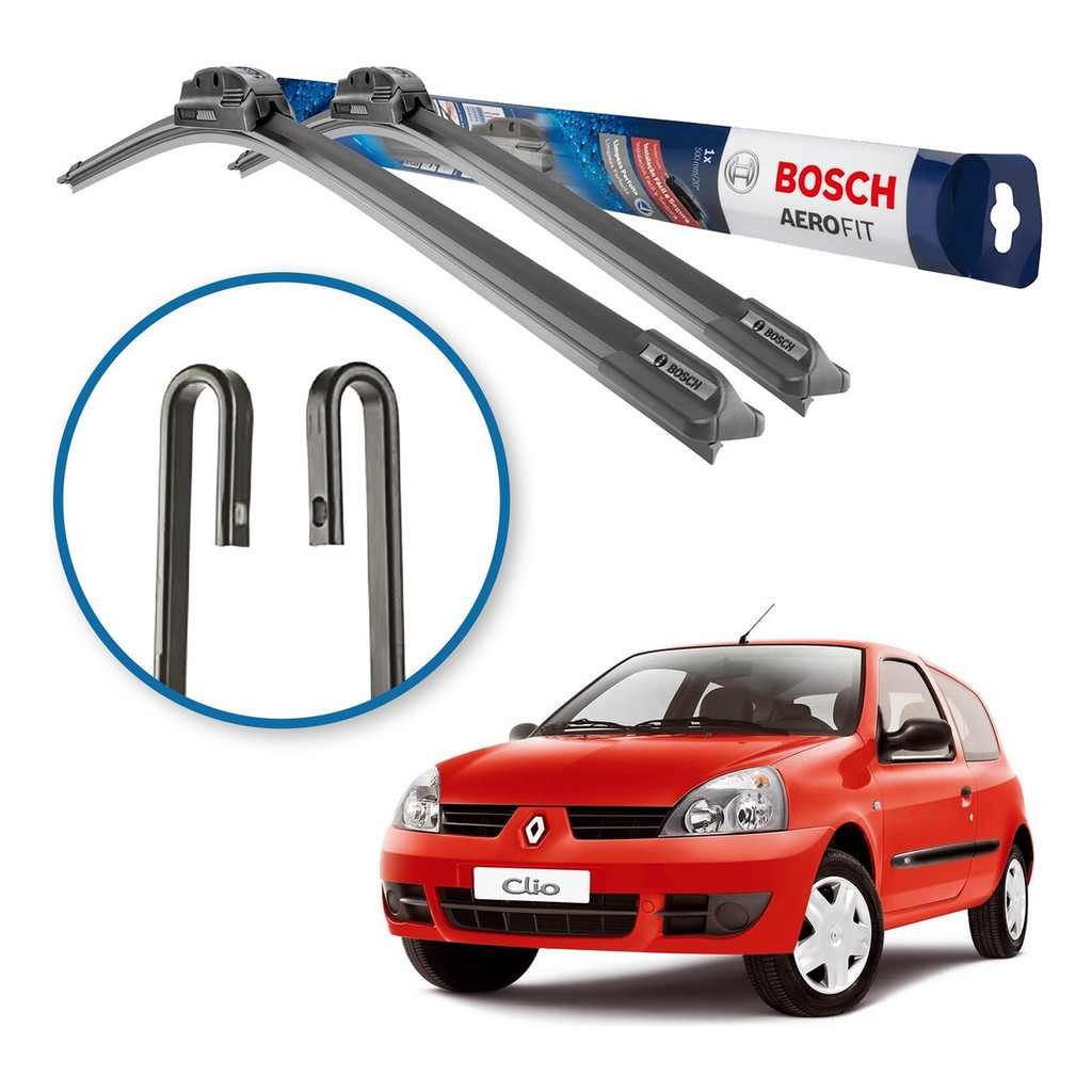 Palheta Limpador Parabrisa Original Bosch Renault Clio 1999 A 2017 Palheta Limpador Parabrisa Original Bosch Renault Clio 1999 A 2017