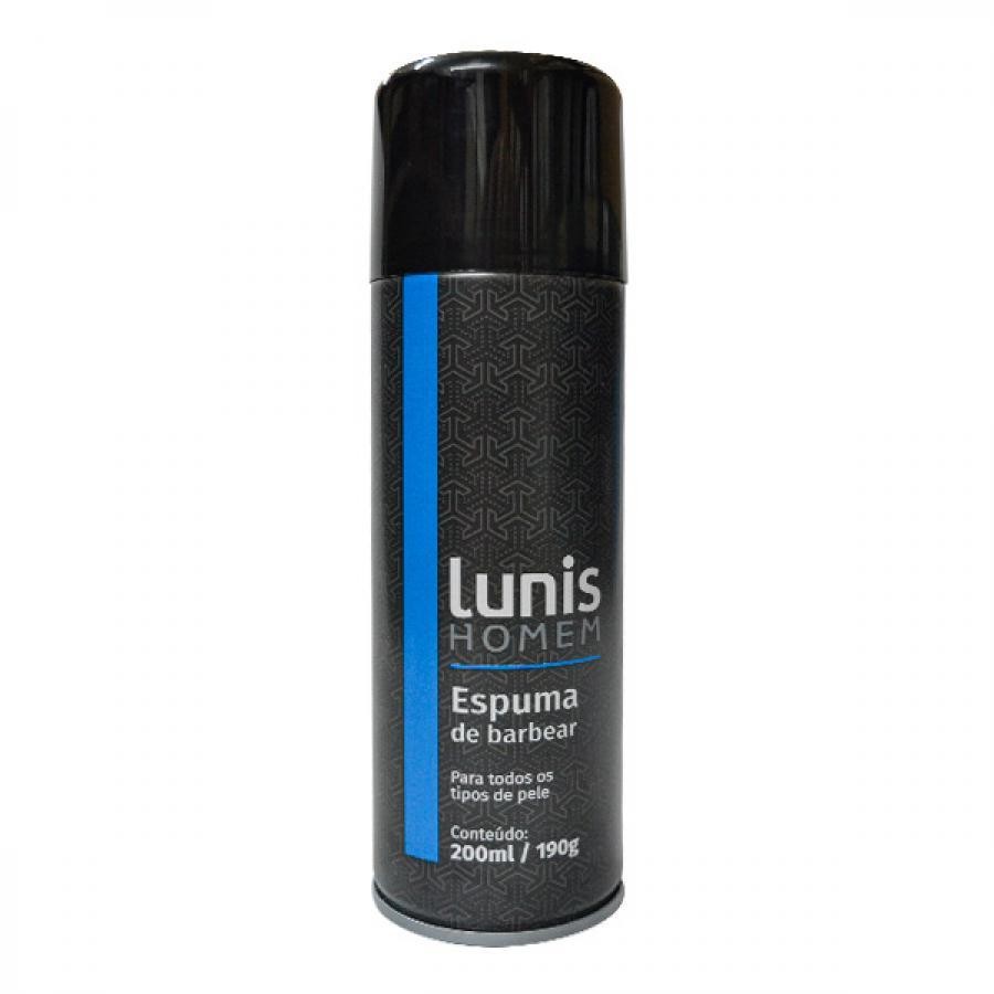 Espuma De Barbear Lunis Homem 190G – Hidrata E Refresca Espuma De Barbear Lunis Homem 190G – Hidrata E Refresca
