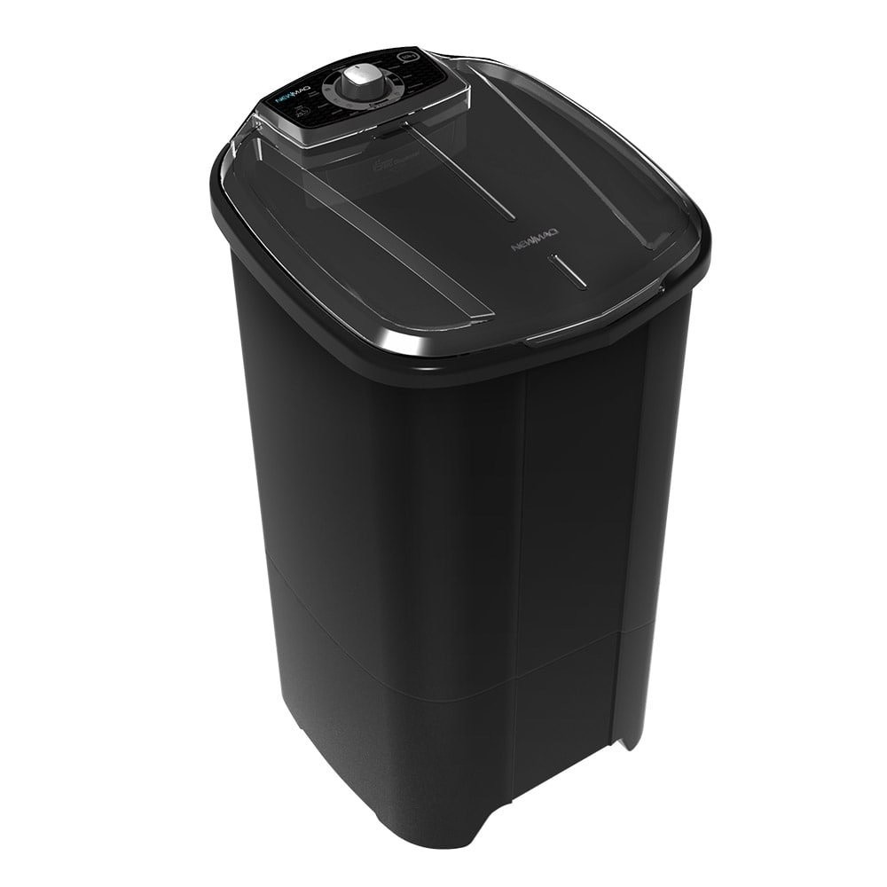 Tanquinho/Máquina de Lavar Roupas Semi-automática 10kg Newmaq, Preto Tanquinho/Máquina de Lavar Roupas Semi-automática 10kg Newmaq, Preto