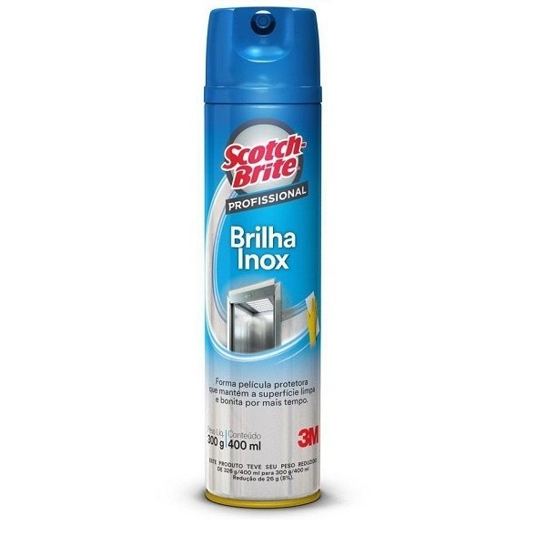 Brilha INOX 3M SCOTCH-BRITE 400ML Brilha INOX 3M SCOTCH-BRITE 400ML