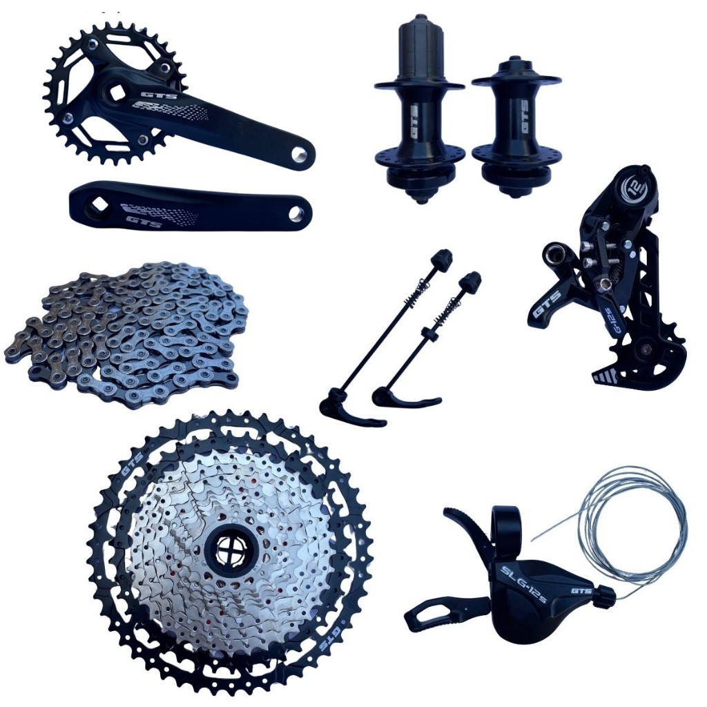 Kit Relação Transmissão Gts 12v 1x12v K7 11/50D Completo Mtb Kit Relação Transmissão Gts 12v 1x12v K7 11/50D Completo Mtb