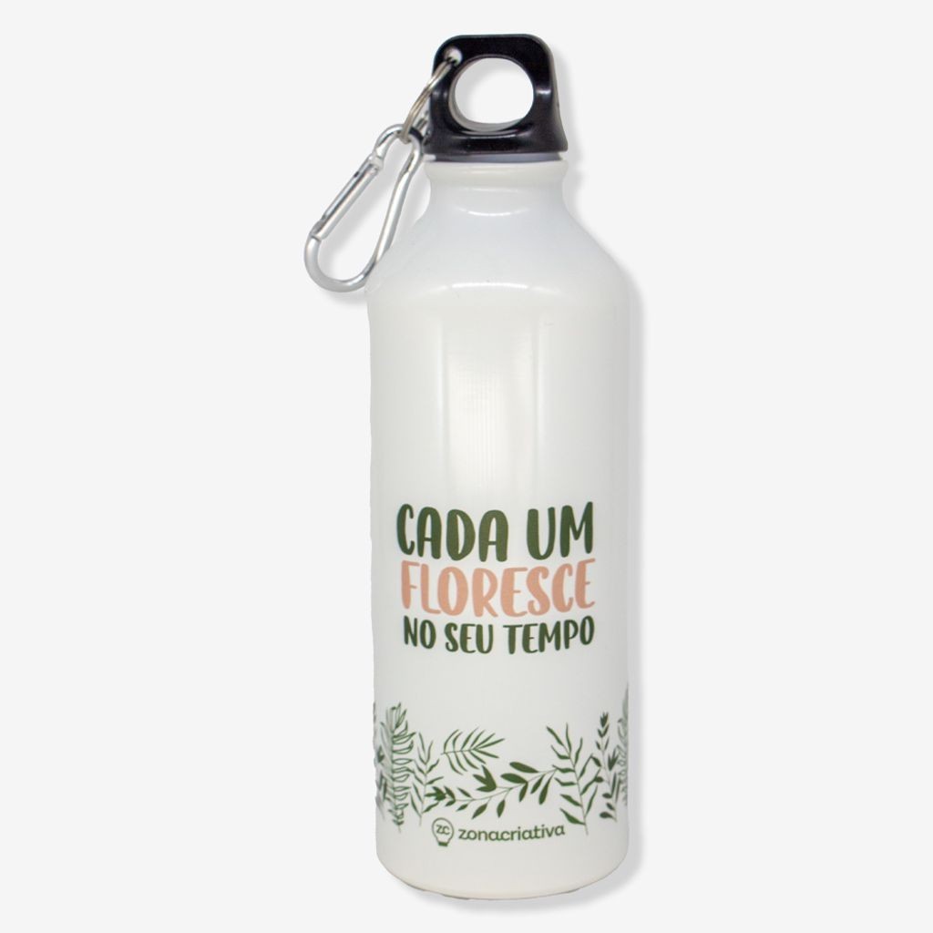 Garrafa com Mosquetão Jardinagem – Zonacriativa Garrafa com Mosquetão Jardinagem – Zonacriativa
