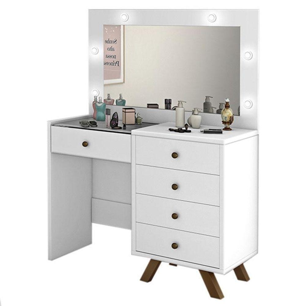 Penteadeira Camarim Luna Branco ? Luapa Móveis Penteadeira Camarim Luna Branco ? Luapa Móveis