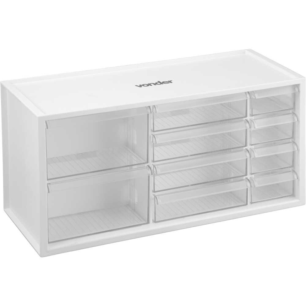 Organizador Plástico 10 Gavetas OPV 0378 Vonder