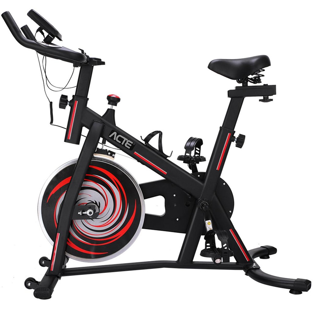 Bike Spinning 6.0 Compacta E33 Preto e Vermelha – Acte Sports Bike Spinning 6.0 Compacta E33 Preto e Vermelha – Acte Sports