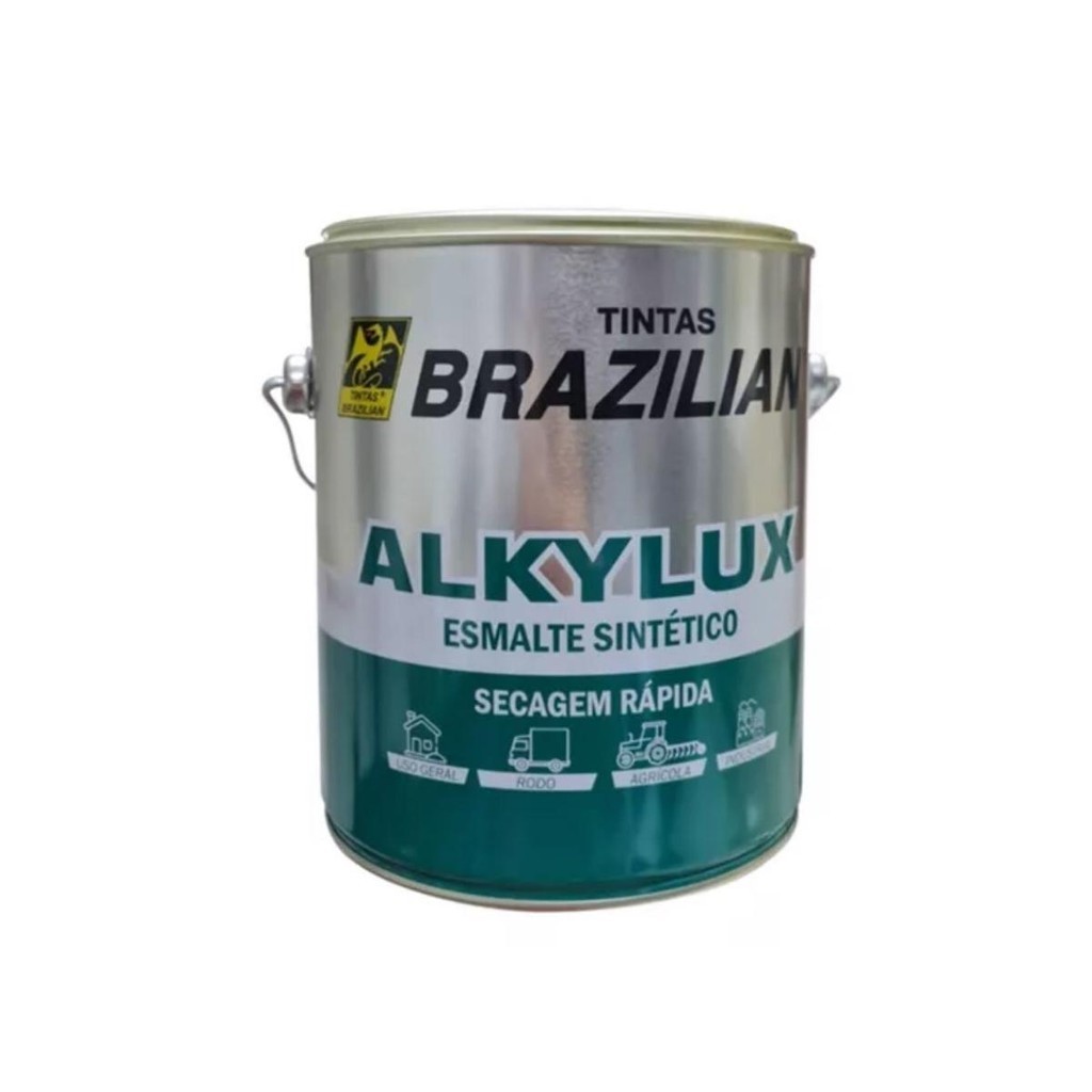 Esmalte Sintetico Alkylux Amarelo Ouro Brazilian 1/4………………………………….900ML Esmalte Sintetico Alkylux Amarelo Ouro Brazilian 1/4………………………………….900ML