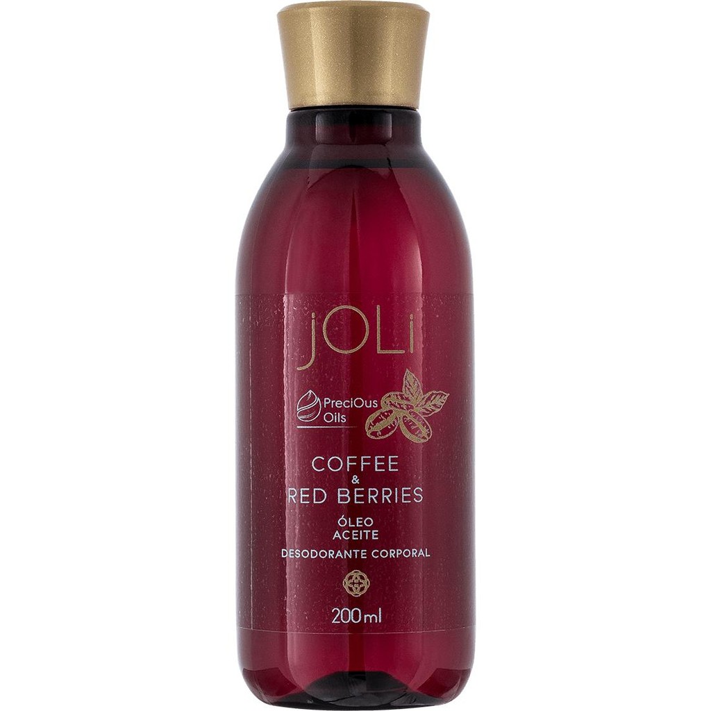 Óleo Desodorante Corporal Joli Café e Frutas Vermelhas Hinode 200ml Óleo Desodorante Corporal Joli Café e Frutas Vermelhas Hinode 200ml