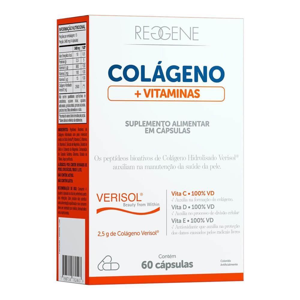 COLÁGENO + VITAMINAS VERISOL COM 60 CÁPSULAS COLÁGENO + VITAMINAS VERISOL COM 60 CÁPSULAS