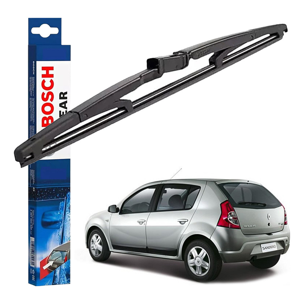 Palheta Vidro Traseiro Original Bosch Sandero 2007 A 2013 Palheta Vidro Traseiro Original Bosch Sandero 2007 A 2013