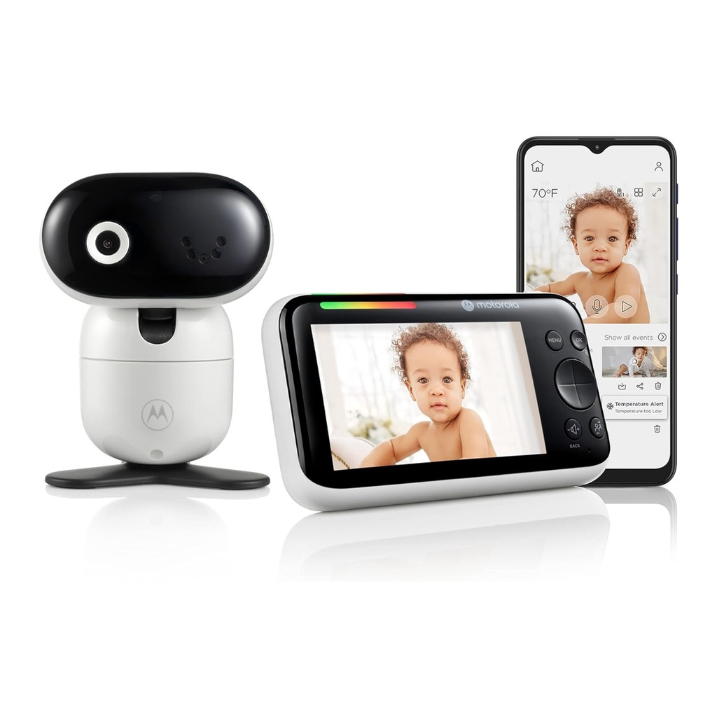 Babá Eletrônica Motorola HD Monitor 5″ C/ Zoom Wi-Fi PIP1510 Babá Eletrônica Motorola HD Monitor 5″ C/ Zoom Wi-Fi PIP1510