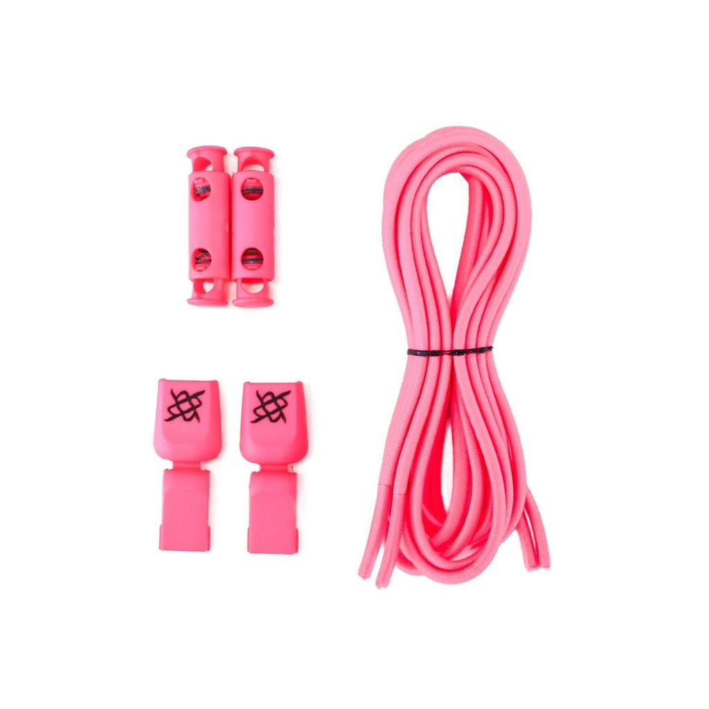 Cadarço Elástico para Tênis Hupi Laces 1 Par, Cor: Rosa Neon LISO | Sem Nó, Ajuste Fácil, Ideal para Corrida e Treino Cadarço Elástico para Tênis Hupi Laces 1 Par, Cor: Rosa Neon LISO | Sem Nó, Ajuste Fácil, Ideal para Corrida e Treino