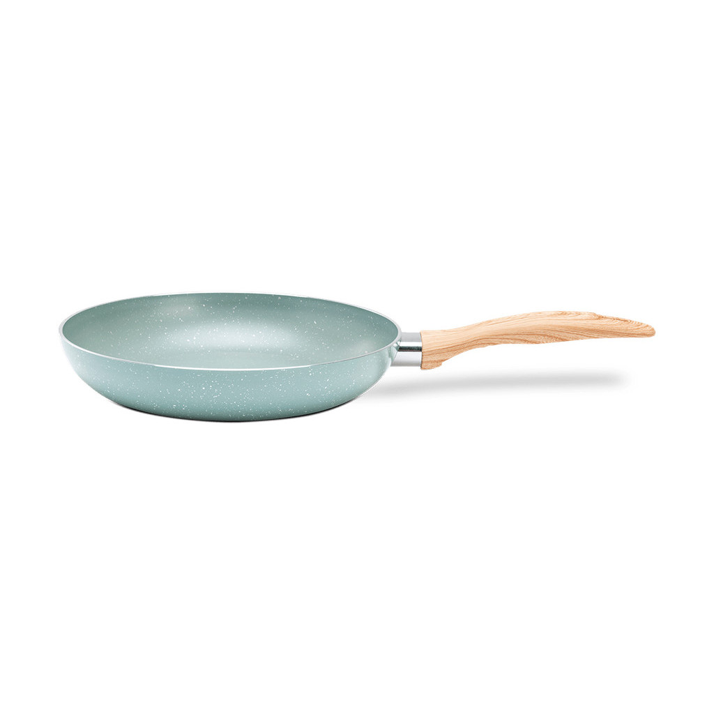 Frigideira Antiaderente Cerâmico com Indução Brinox Botanika 24cm 1,35 litros Verde Frigideira Antiaderente Cerâmico com Indução Brinox Botanika 24cm 1,35 litros Verde