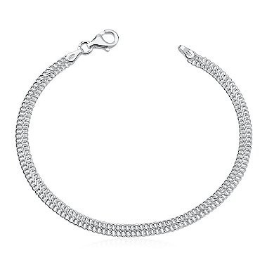 Pulseira Lacraia de Prata 925 Pulseira Lacraia de Prata 925