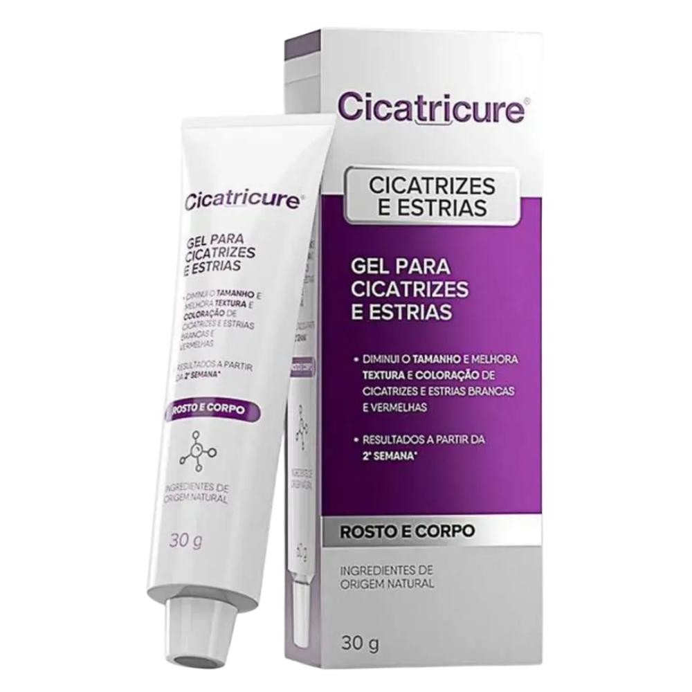 Gel Cicatricure para Cicatrizes e Estrias Rosto e Corpo com 30g Gel Cicatricure para Cicatrizes e Estrias Rosto e Corpo com 30g