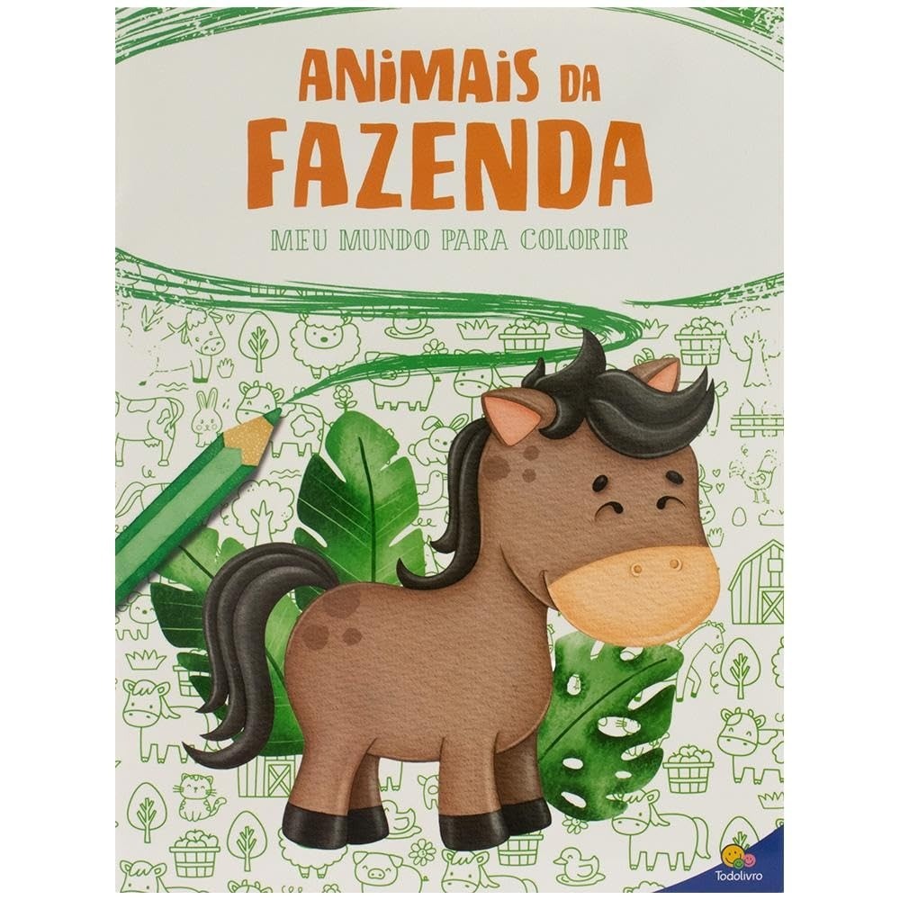 Meu Mundo Para Colorir | Animais da Fazenda Meu Mundo Para Colorir | Animais da Fazenda