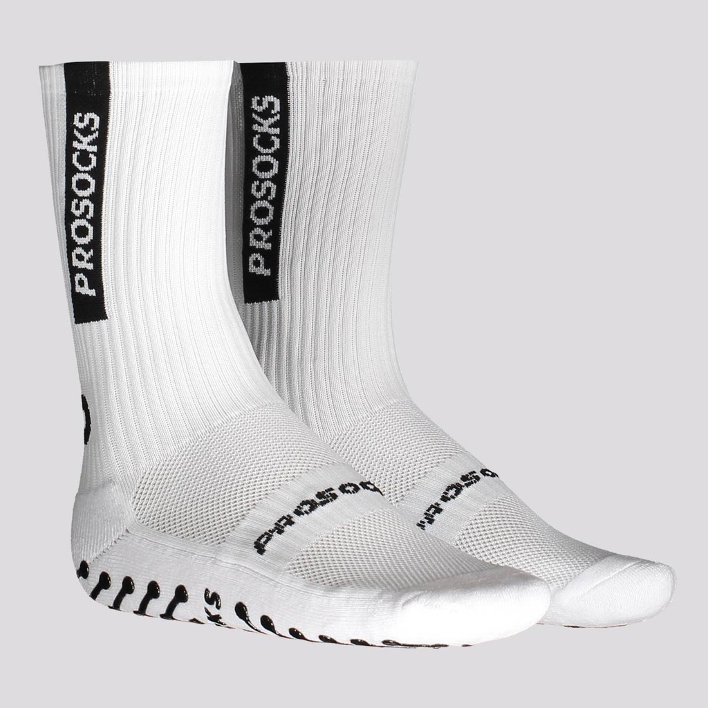 Meia de Futebol Pro Socks Ultragrip Branca Meia de Futebol Pro Socks Ultragrip Branca