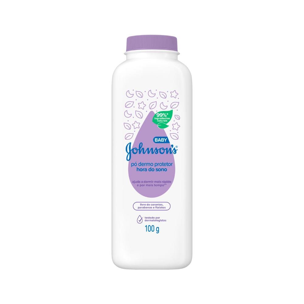 PO DERMO PROTETOR JOHNSON BABY 100GR HORA DO SONO PO DERMO PROTETOR JOHNSON BABY 100GR HORA DO SONO