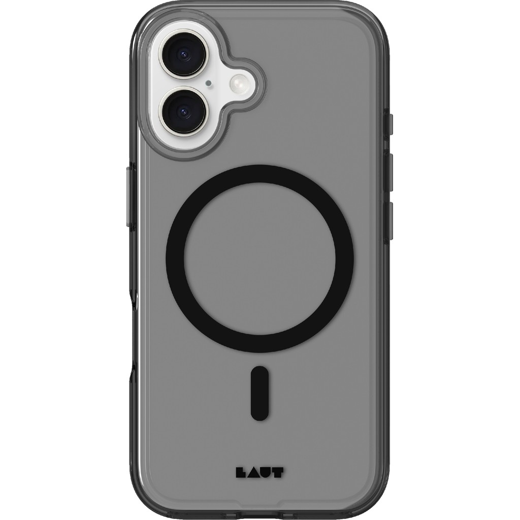 Capa para iPhone 16 Fumê Com Carregamento Magnético Antiamarelamento – Laut Capa para iPhone 16 Fumê Com Carregamento Magnético Antiamarelamento – Laut