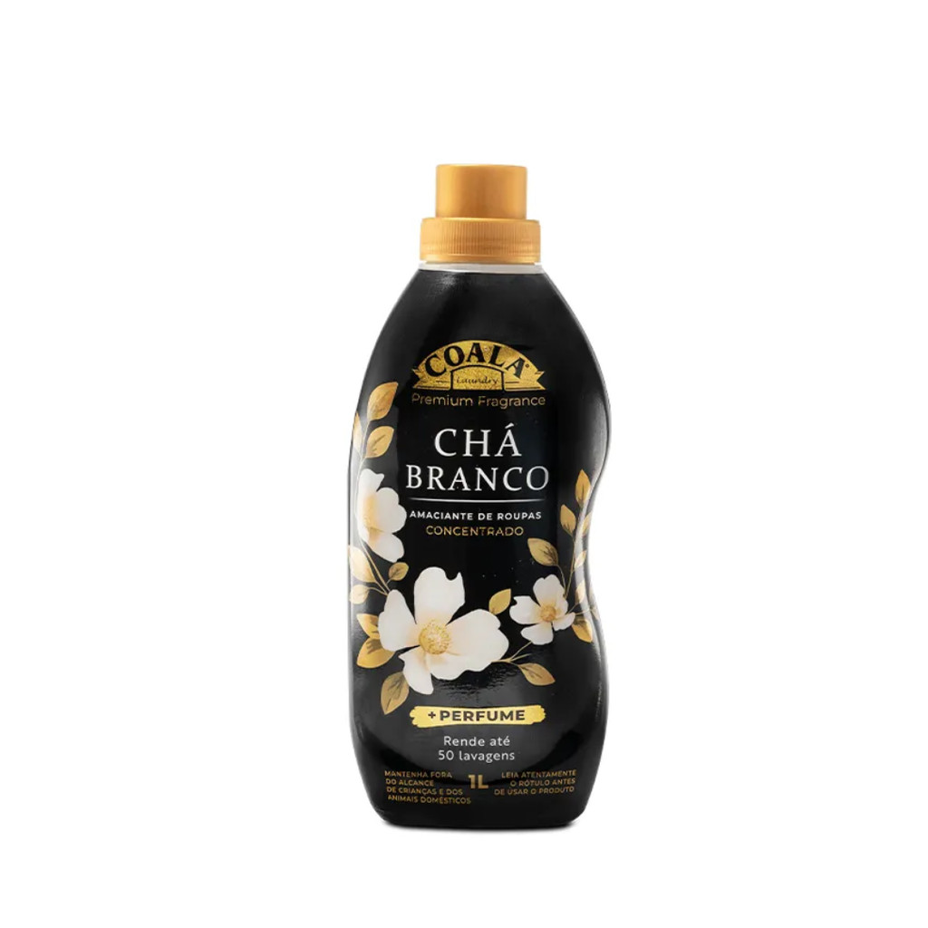 AMACIANTE DE ROUPAS CONCENTRADO CHÁ BRANCO COALA LAUNDRY 1LT