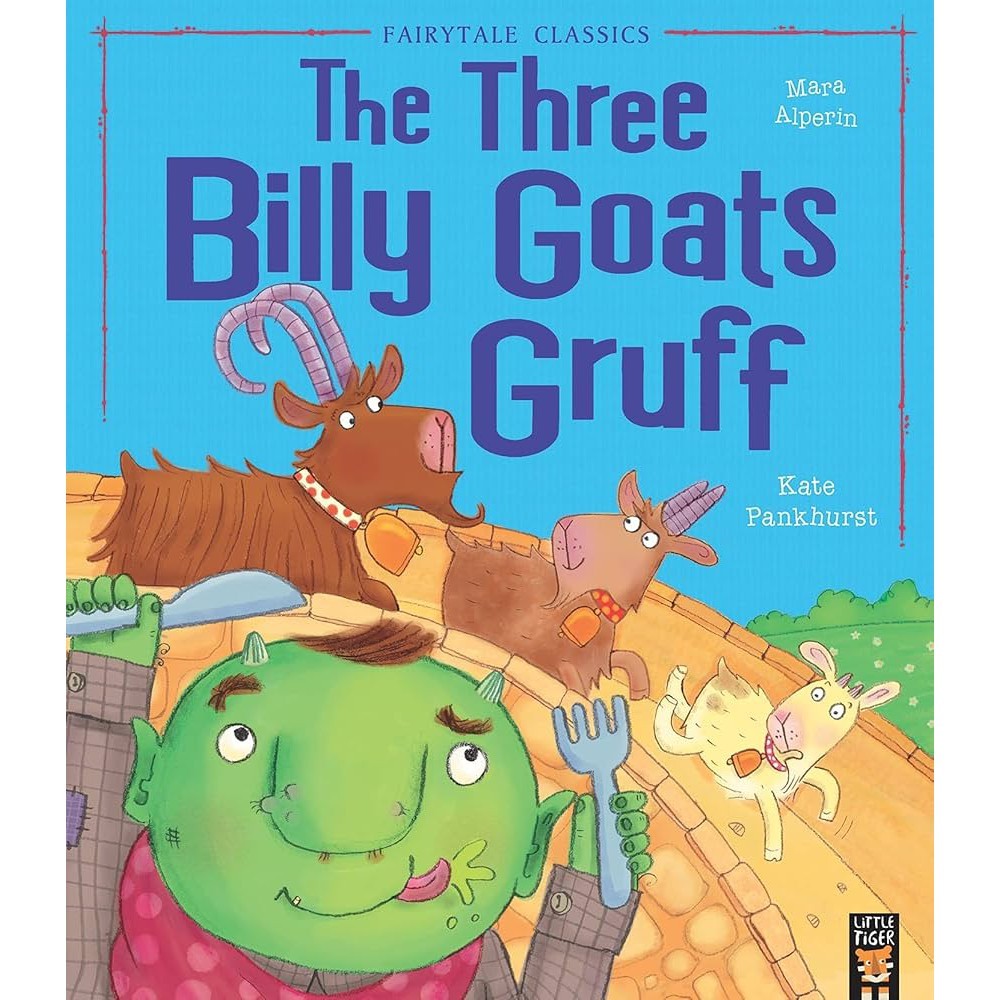 Livro Literatura infantil The Three Billy Goats Gruff