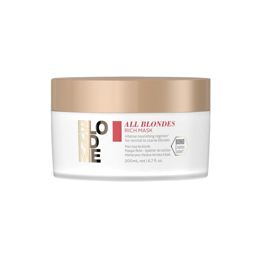 BlondMe Máscara Capilar Tratamento Para Todos os Loiros – 200ml BlondMe Máscara Capilar Tratamento Para Todos os Loiros – 200ml