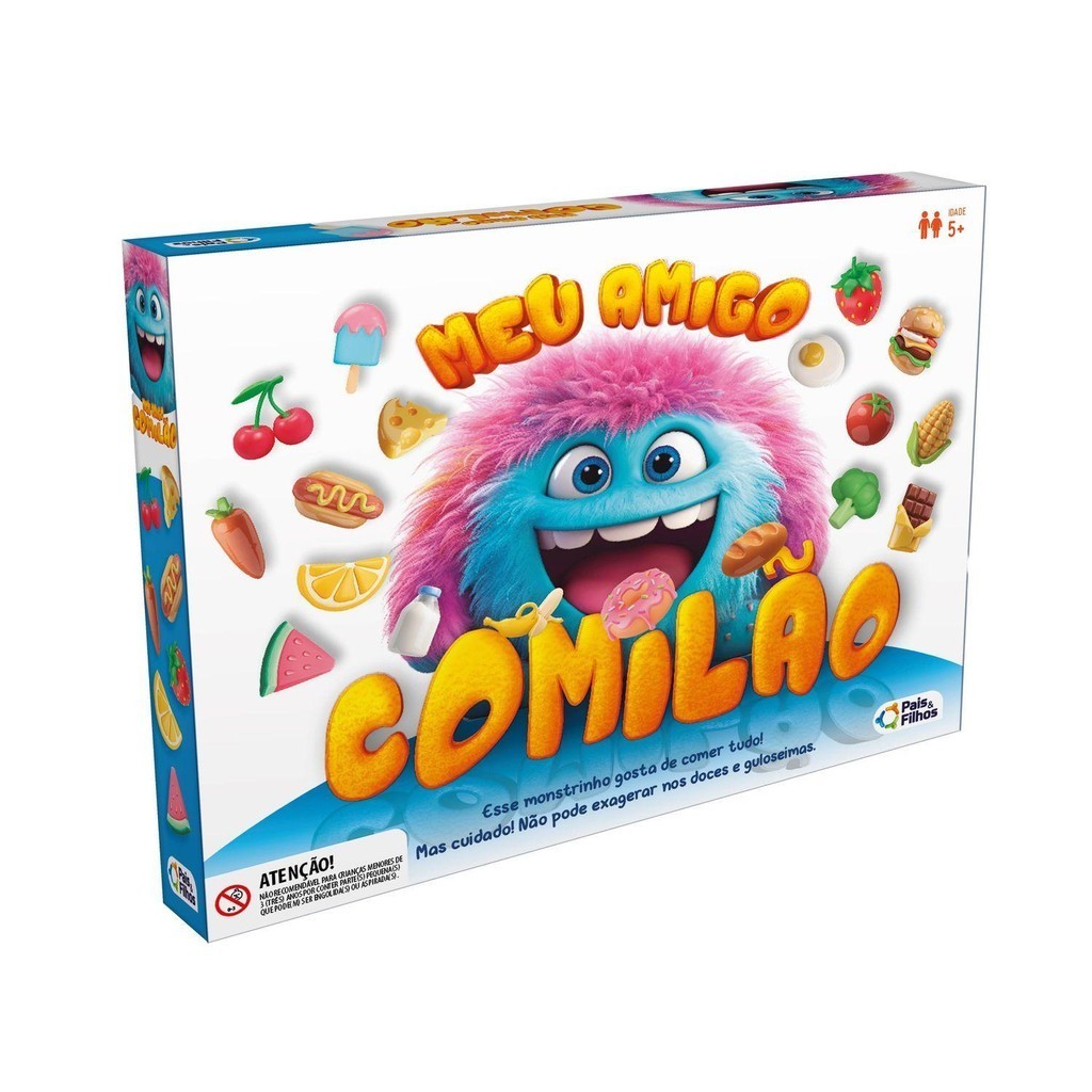 Jogo Meu Amigo Comilão – Pais e Filhos Jogo Meu Amigo Comilão – Pais e Filhos