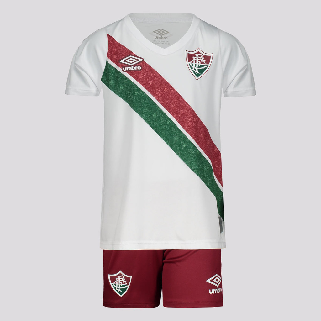 Kit Infantil Umbro Fluminense II 2024 Kit Infantil Umbro Fluminense II 2024