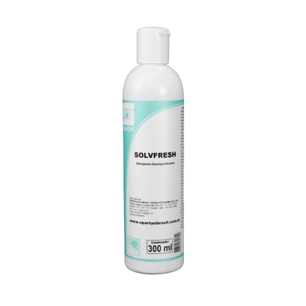 Detergente Desengordurante Solvfresh 300ml Spartan Detergente Desengordurante Solvfresh 300ml Spartan