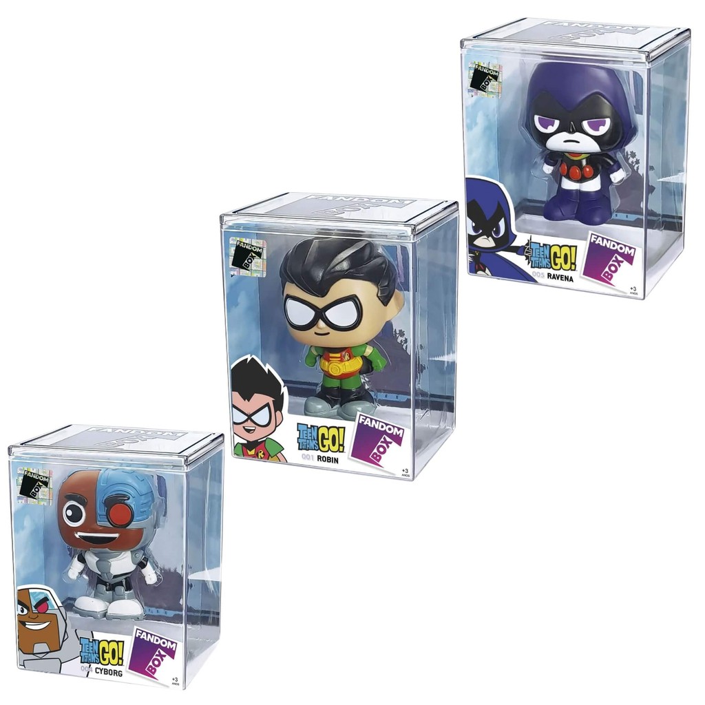 Fandom Box Coleção Jovens Titãs 1x Boneco – Líder Fandom Box Coleção Jovens Titãs 1x Boneco – Líder