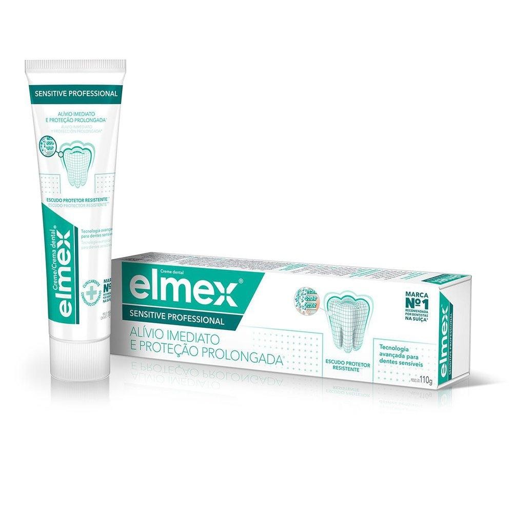 Creme Dental para Sensibilidade Elmex Sensitive Professional 110g Creme Dental para Sensibilidade Elmex Sensitive Professional 110g