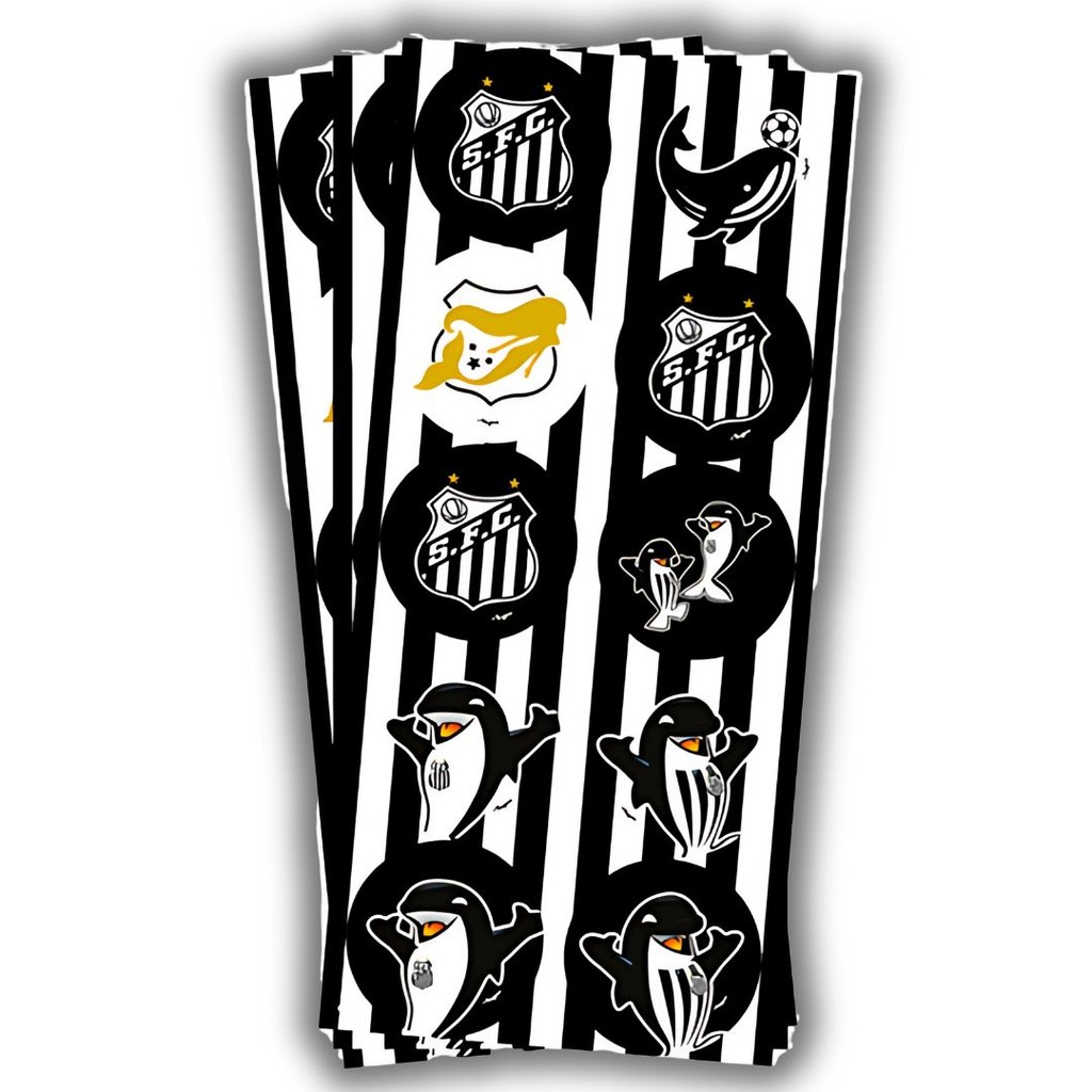 30~150 ADESIVO SANTOS FC REDONDO REGINA 30~150 ADESIVO SANTOS FC REDONDO REGINA