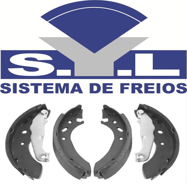 Sapata Lona Freio Traseira PRISMA 2007 a 2012 SYL 201705 Sapata Lona Freio Traseira PRISMA 2007 a 2012 SYL 201705