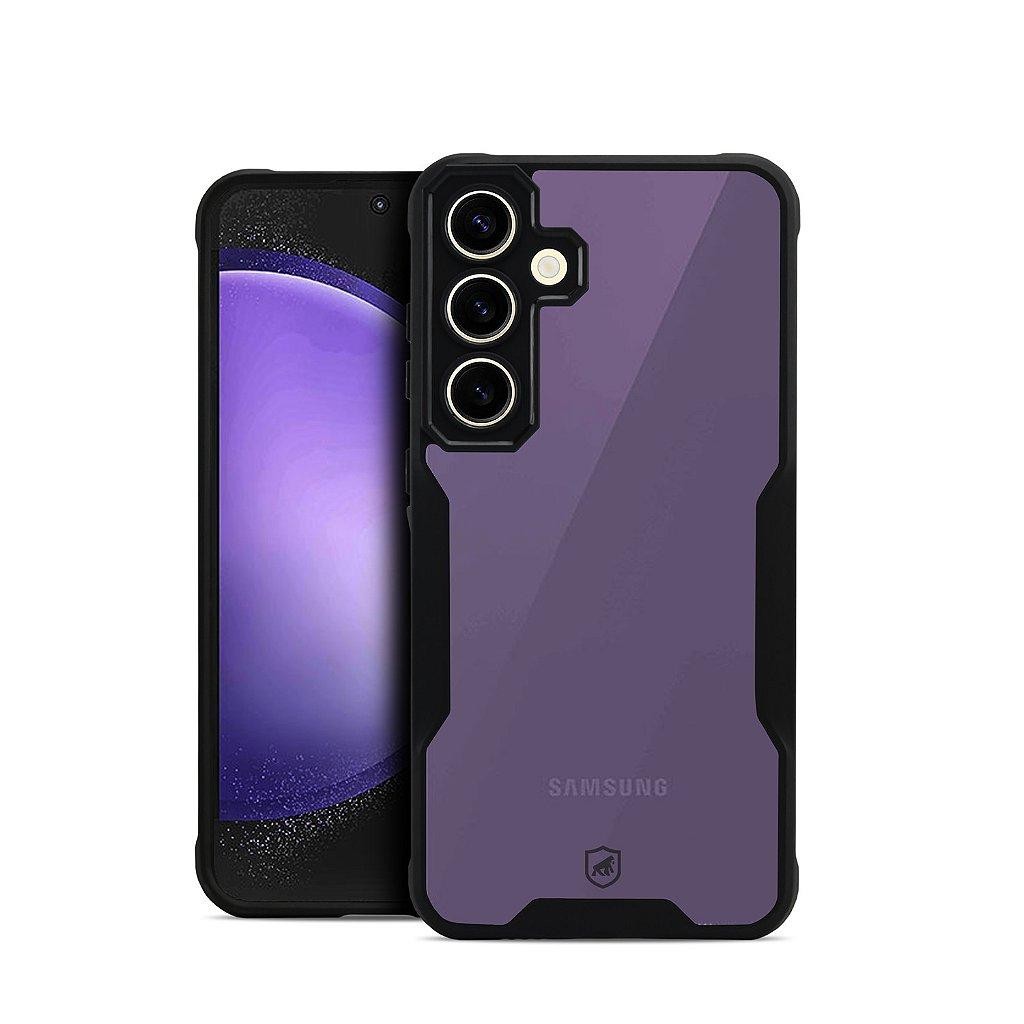 Capa Case Capinha para Samsung Galaxy S23 FE – Dual Sense Preta – Gshield Capa Case Capinha para Samsung Galaxy S23 FE – Dual Sense Preta – Gshield
