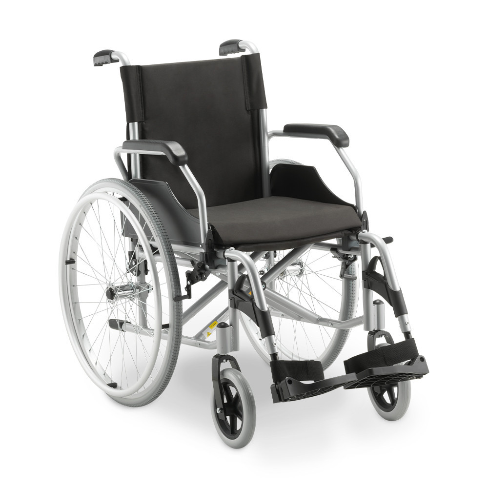 Cadeira de Rodas em Alumínio Dobrável até 120 Kg Assento 48 cm D600 Dellamed Cadeira de Rodas em Alumínio Dobrável até 120 Kg Assento 48 cm D600 Dellamed