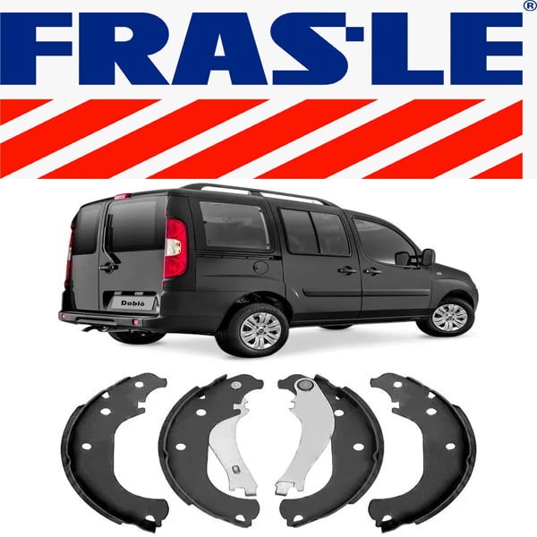 Sapata Lona Freio Fiat Doblo Strada 2012 a 2024 Traseira Teves Frasle FI432CPA Sapata Lona Freio Fiat Doblo Strada 2012 a 2024 Traseira Teves Frasle FI432CPA