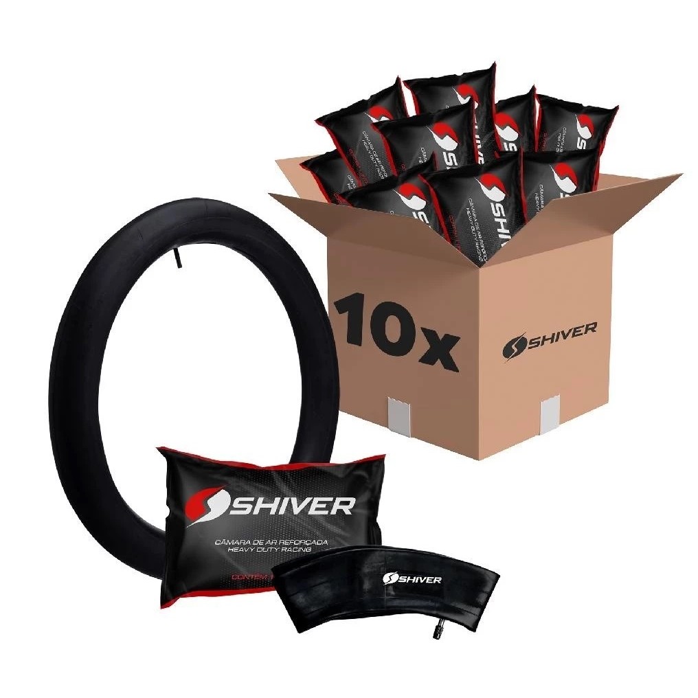 Câmara De Ar Pneu diant 17 Moto Honda biz (Kit 10 Unidades) Câmara De Ar Pneu diant 17 Moto Honda biz (Kit 10 Unidades)