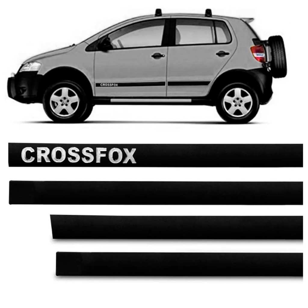 Jogo Friso Lateral Crossfox Personalizado 4 Peças Jogo Friso Lateral Crossfox Personalizado 4 Peças