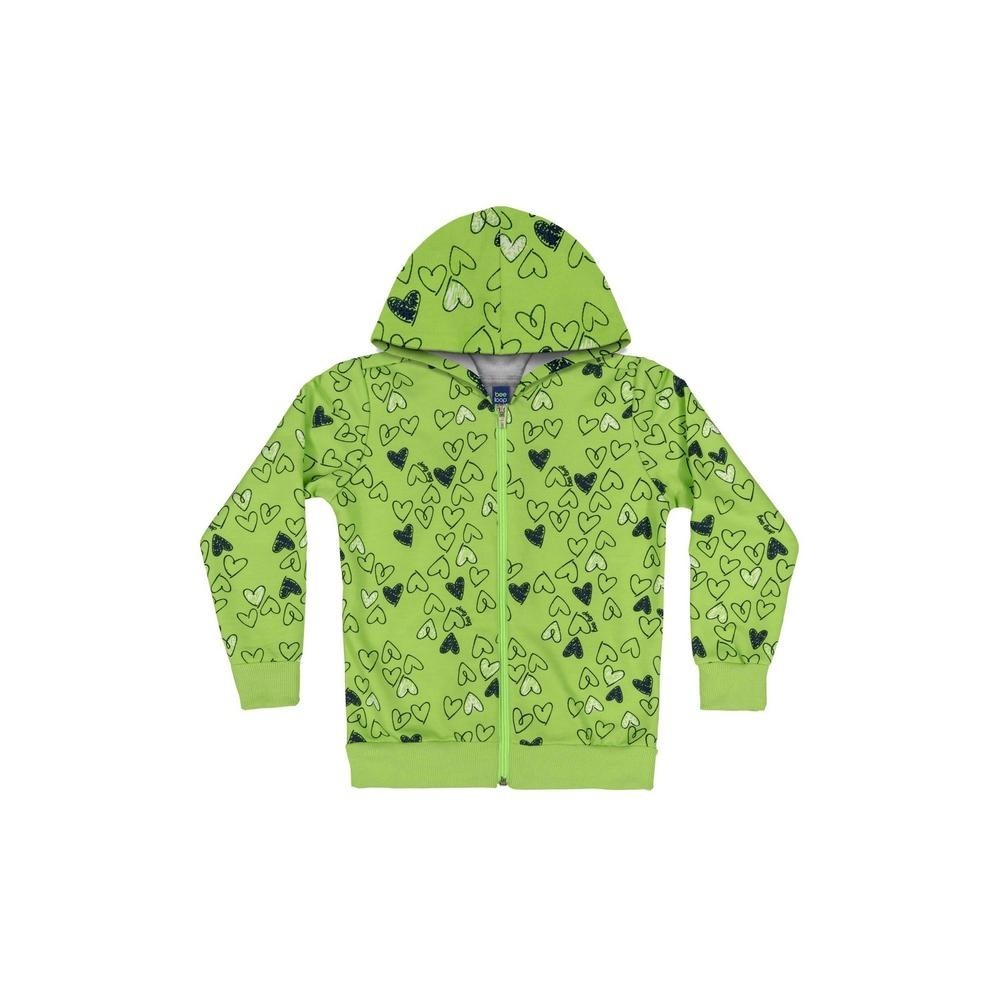 Jaqueta em Moletom Infantil Menina Bee Loop Jaqueta em Moletom Infantil Menina Bee Loop