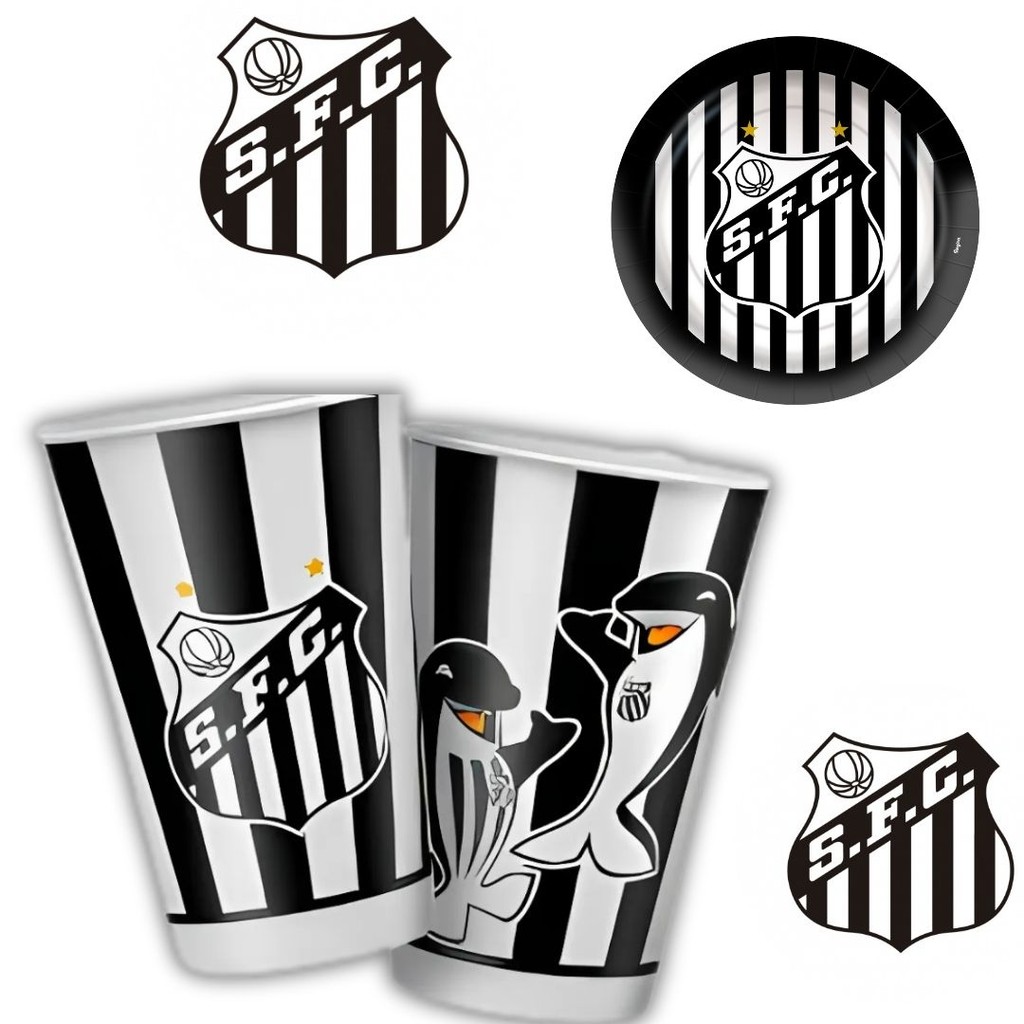 8~40 COPO PAPEL FESTA SANTOS 180ML REGINA 8~40 COPO PAPEL FESTA SANTOS 180ML REGINA