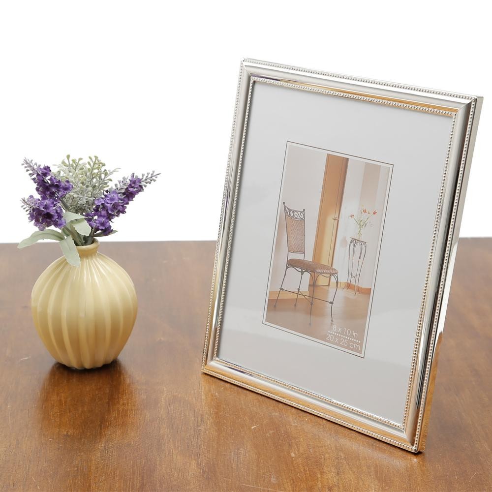 Porta-Retrato de Aço Friso Prata 10cm x 15cm – Wolff Porta-Retrato de Aço Friso Prata 10cm x 15cm – Wolff