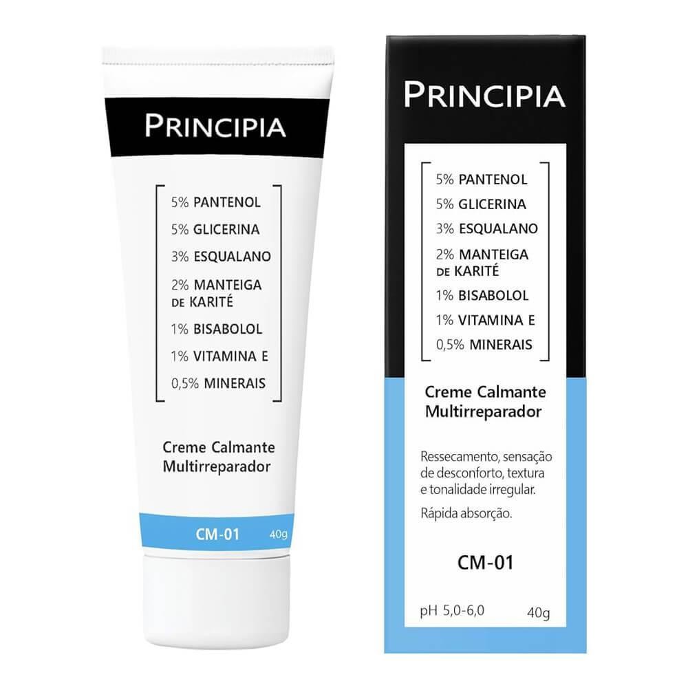 Principia Creme Calmante Para o Rosto Skincare Multirreparador 17,5% Mix de Ativos Com 40g Principia Creme Calmante Para o Rosto Skincare Multirreparador 17,5% Mix de Ativos Com 40g