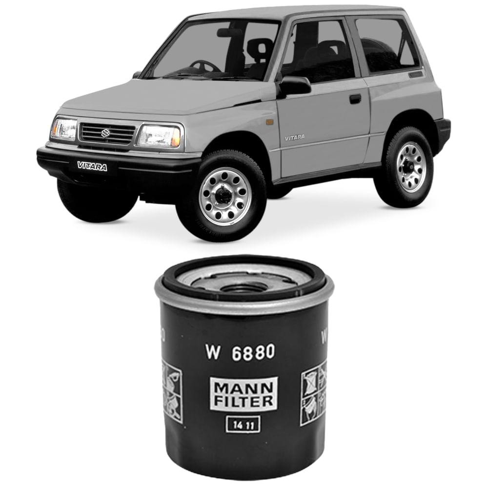 Filtro Óleo Toyota Corolla Etios Rav4 Yaris MANN-FILTER Filtro Óleo Toyota Corolla Etios Rav4 Yaris MANN-FILTER