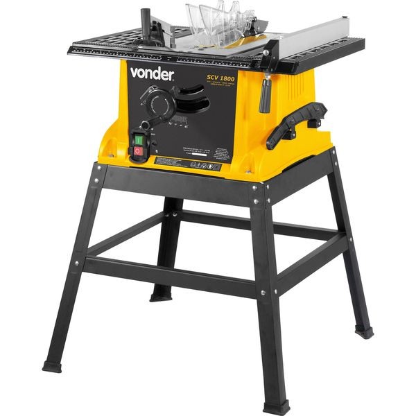 Serra circular de mesa 10″ 1800 watts 127V scv1800 Vonder Serra circular de mesa 10″ 1800 watts 127V scv1800 Vonder