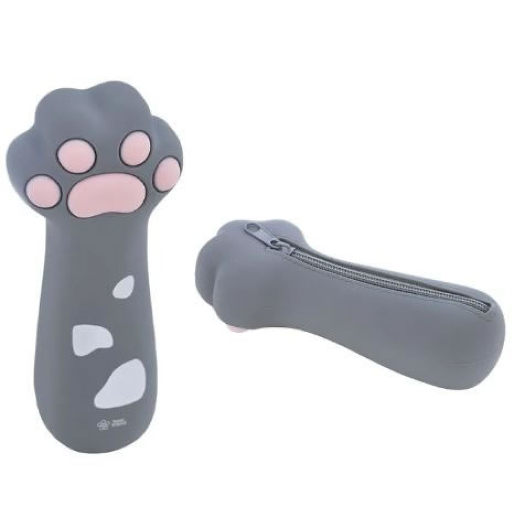 ESTOJO SILICONE 1 ZIPER BEST FRIEND CINZA ET0860 BRW ESTOJO SILICONE 1 ZIPER BEST FRIEND CINZA ET0860 BRW