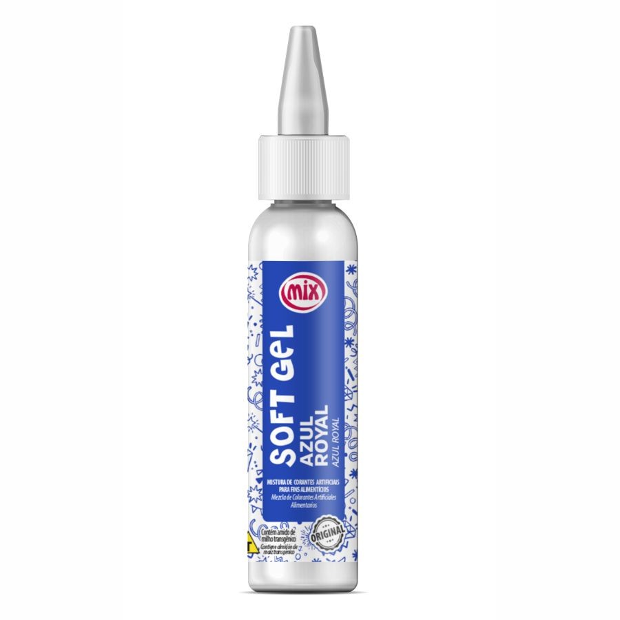 Corante Softgel Azul Royal 25g Mix Corante Softgel Azul Royal 25g Mix
