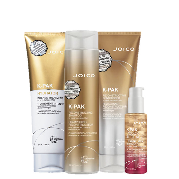 Joico K-Pak Repair Damaged Trio Home Care e Oleo Capilar Joico K-Pak Repair Damaged Trio Home Care e Oleo Capilar