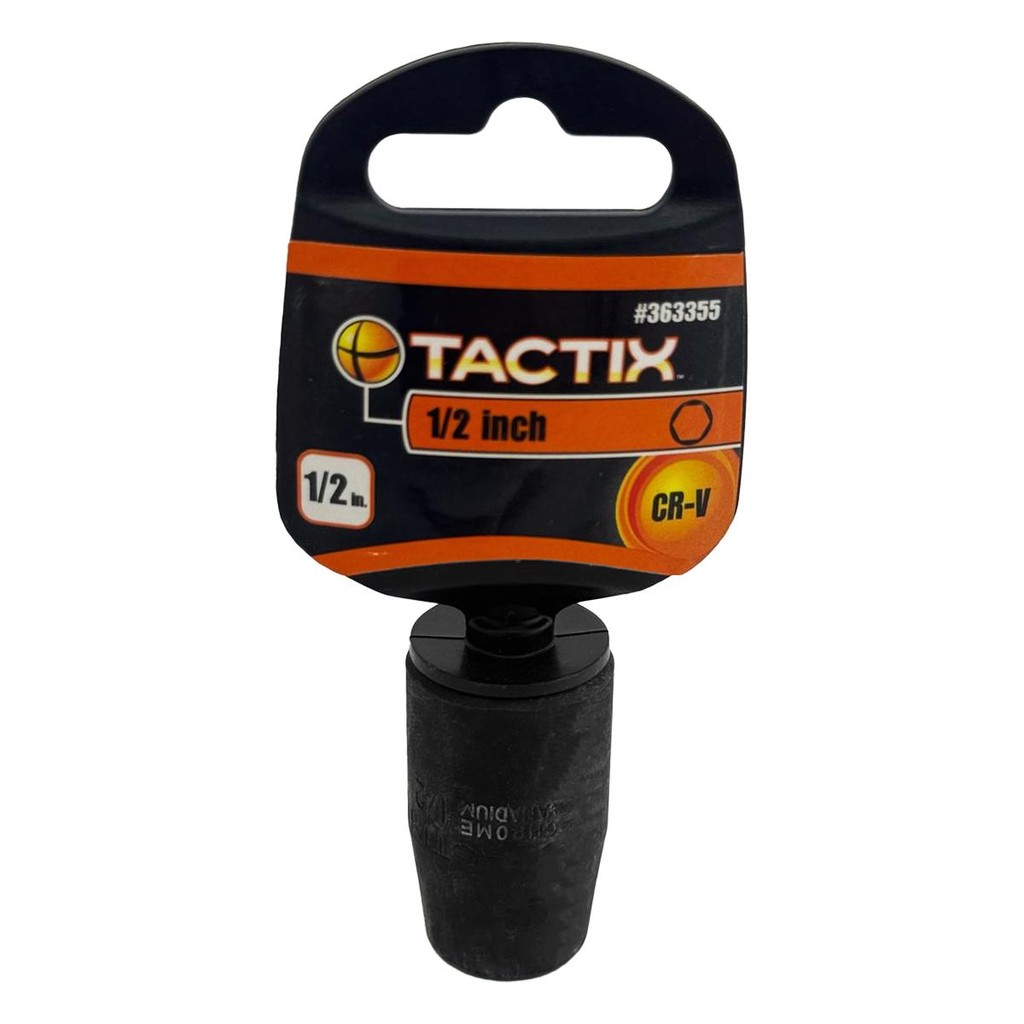 Soquete De Impacto Sextavado P3 1/2 x 1/2” (363355) – Tactix Soquete De Impacto Sextavado P3 1/2 x 1/2” (363355) – Tactix